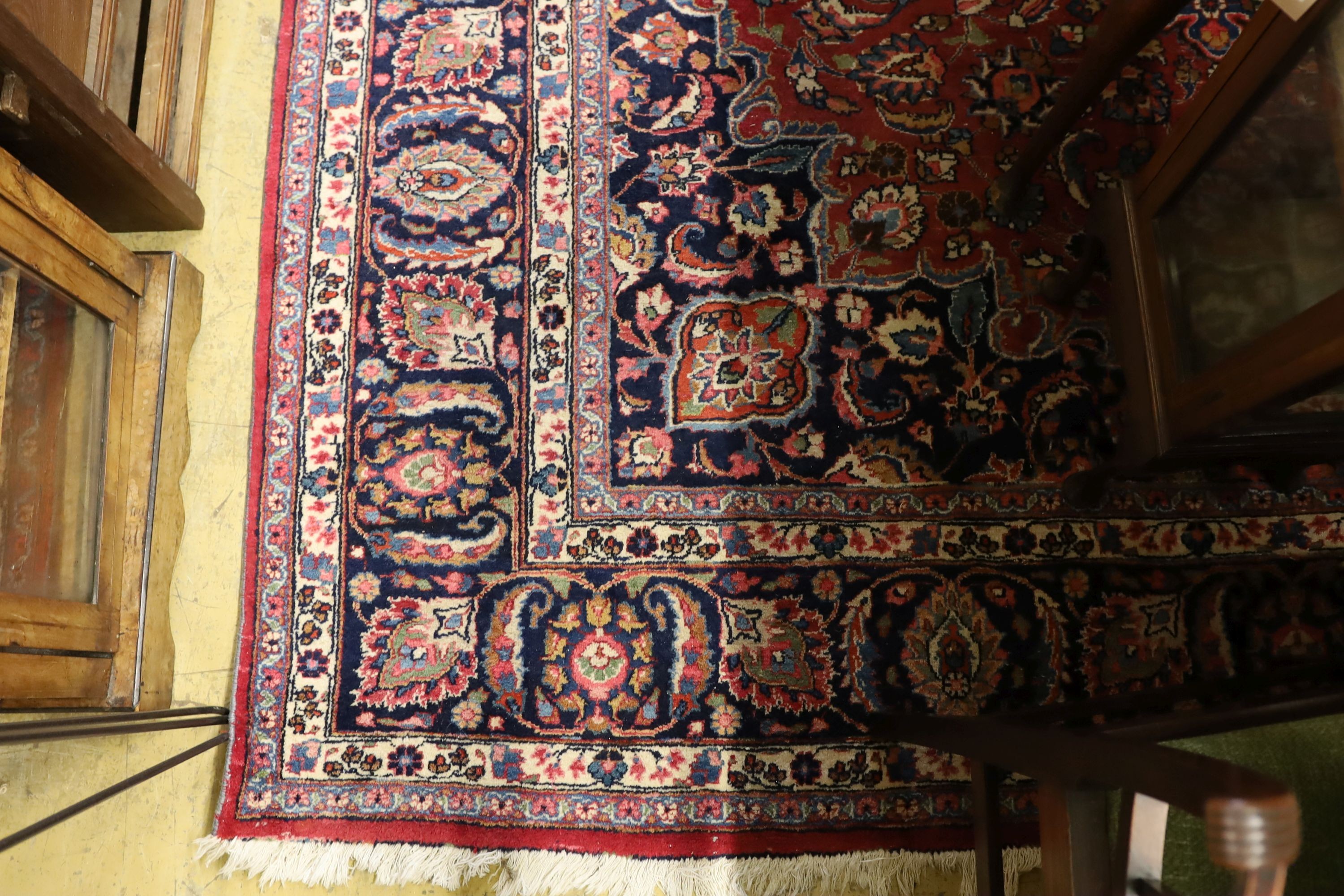 A Meshed carpet, 350 x 260cm